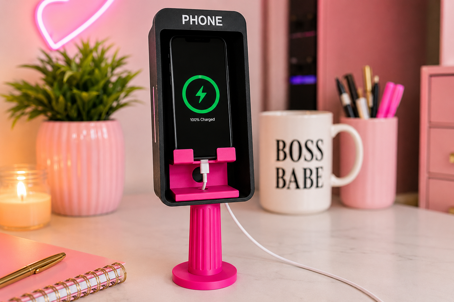 The Phone Booth Phone Holder