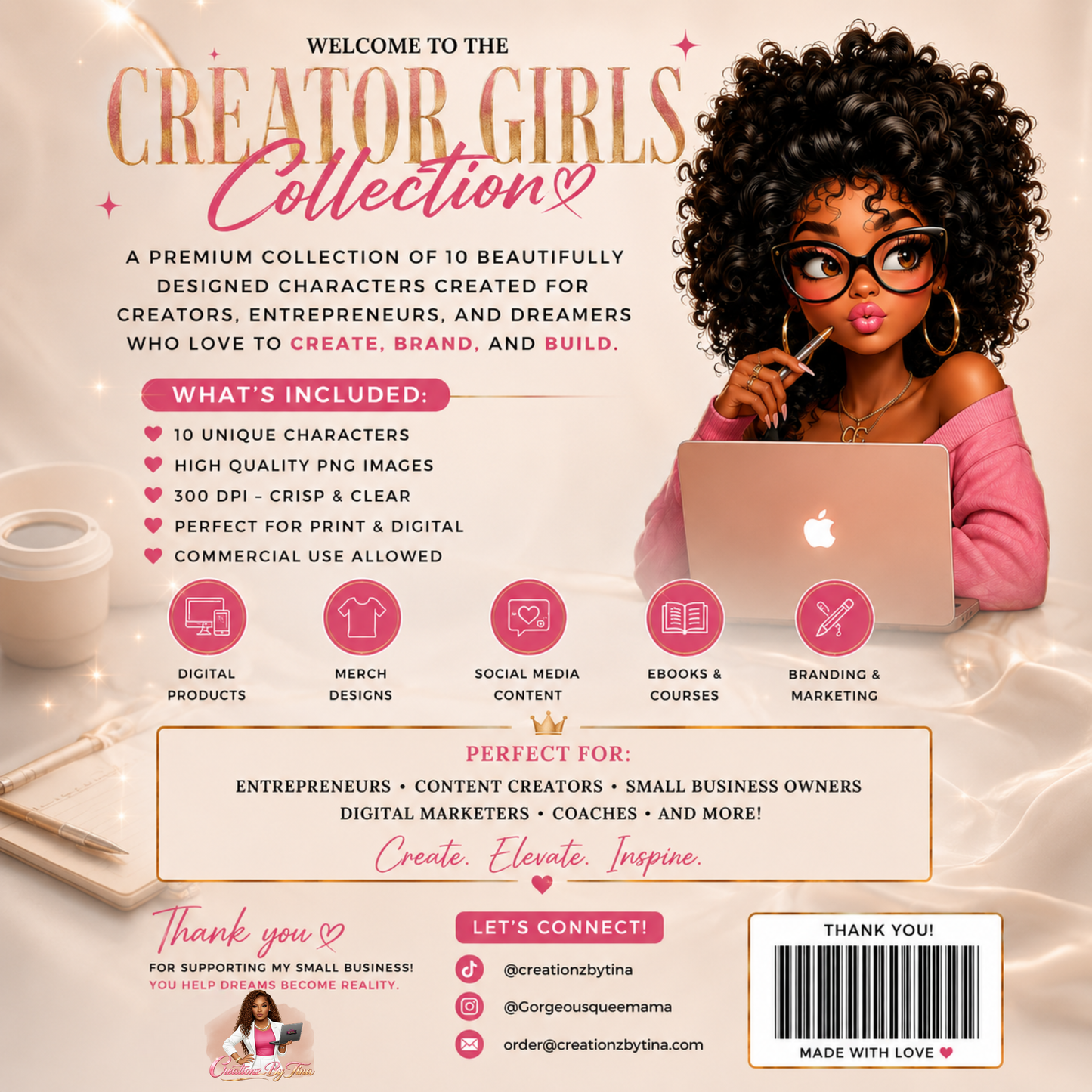 THE CREATOR GIRLS COLLECTION