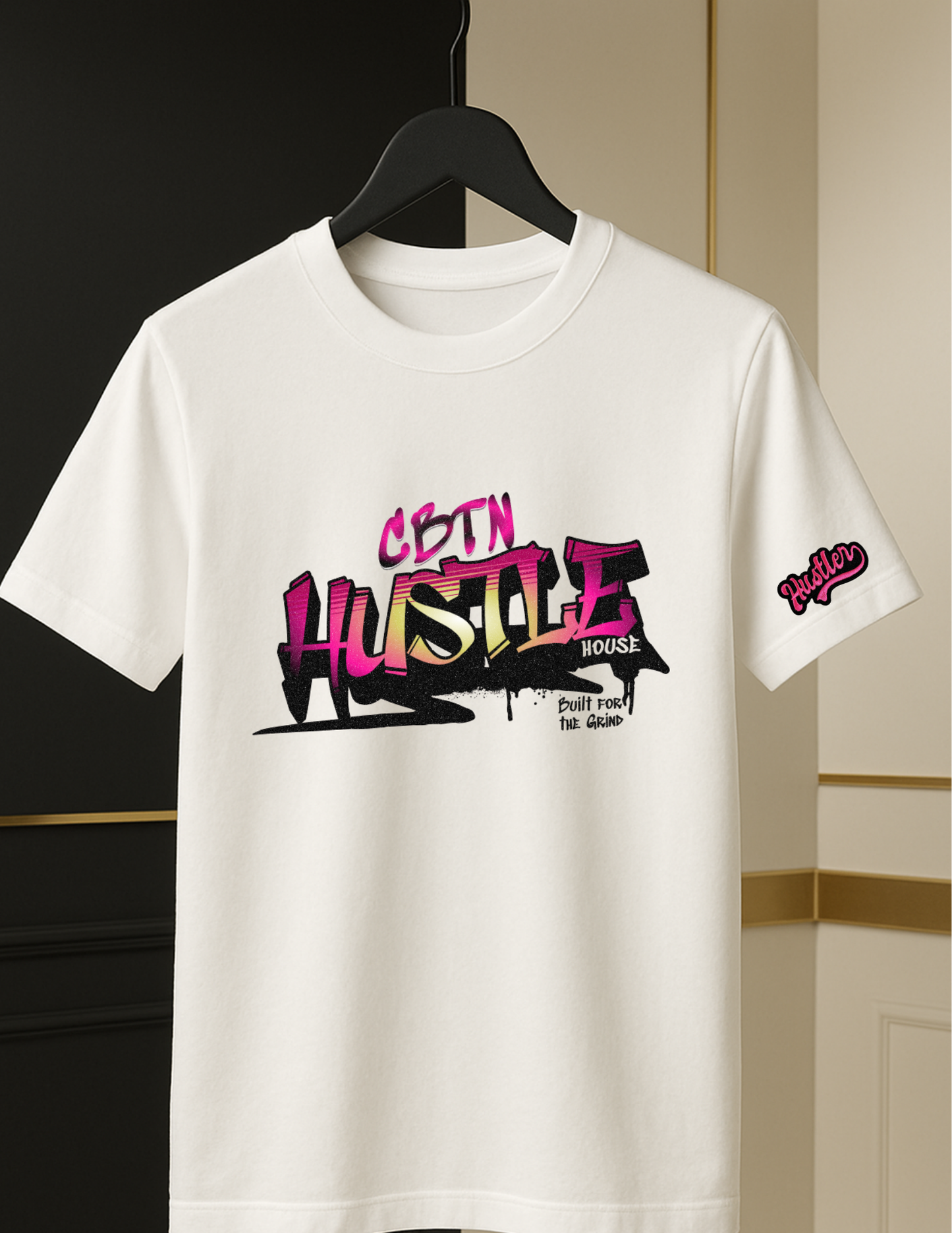 CBTN Hustle House Tee – “Built for the Grind”