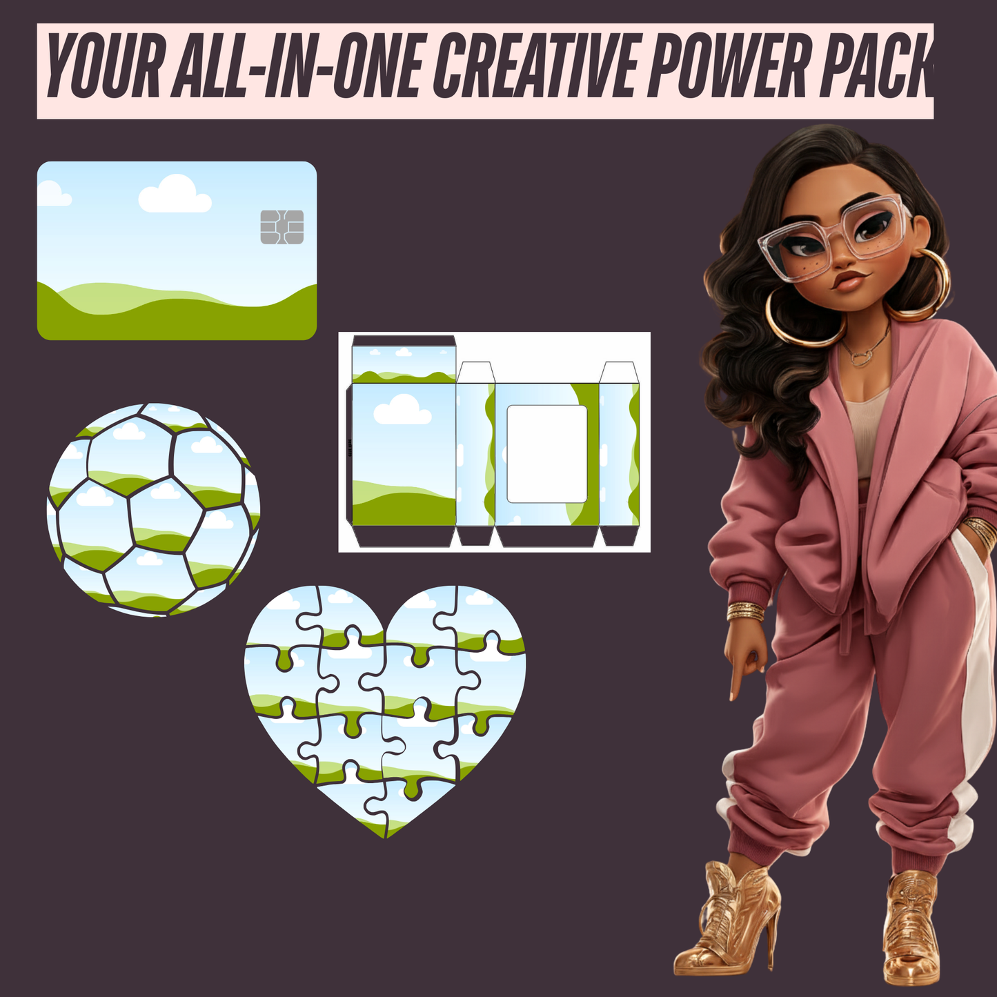 Unlock 223 Canva Templates Your All-in-One Creative Power Pack 🎨