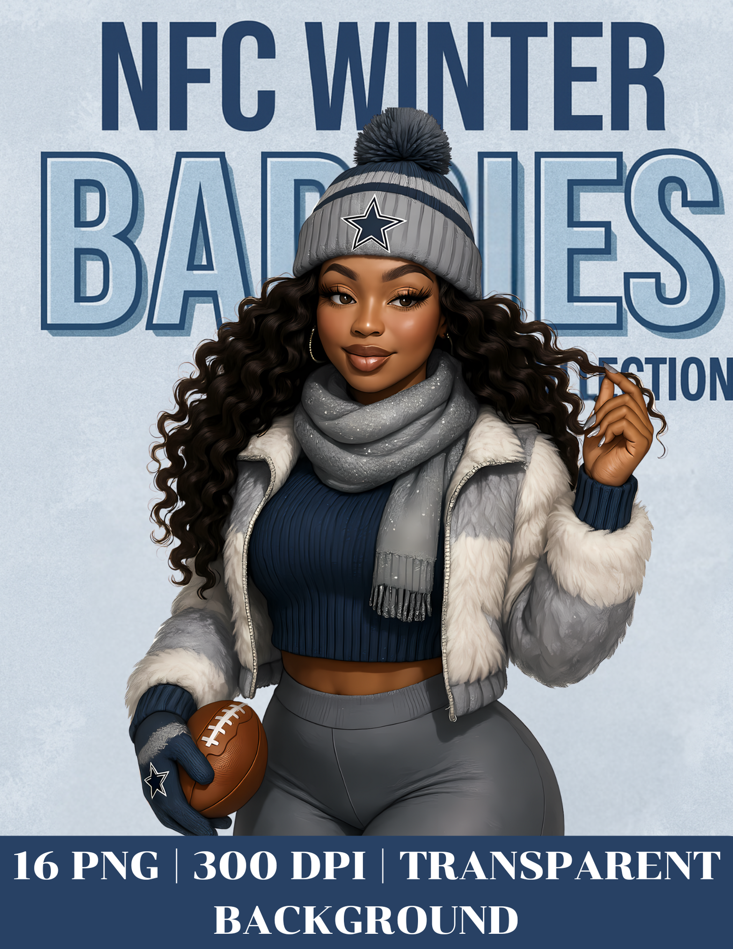 ❄️ NFL Winter Baddies Collection — NFC Edition