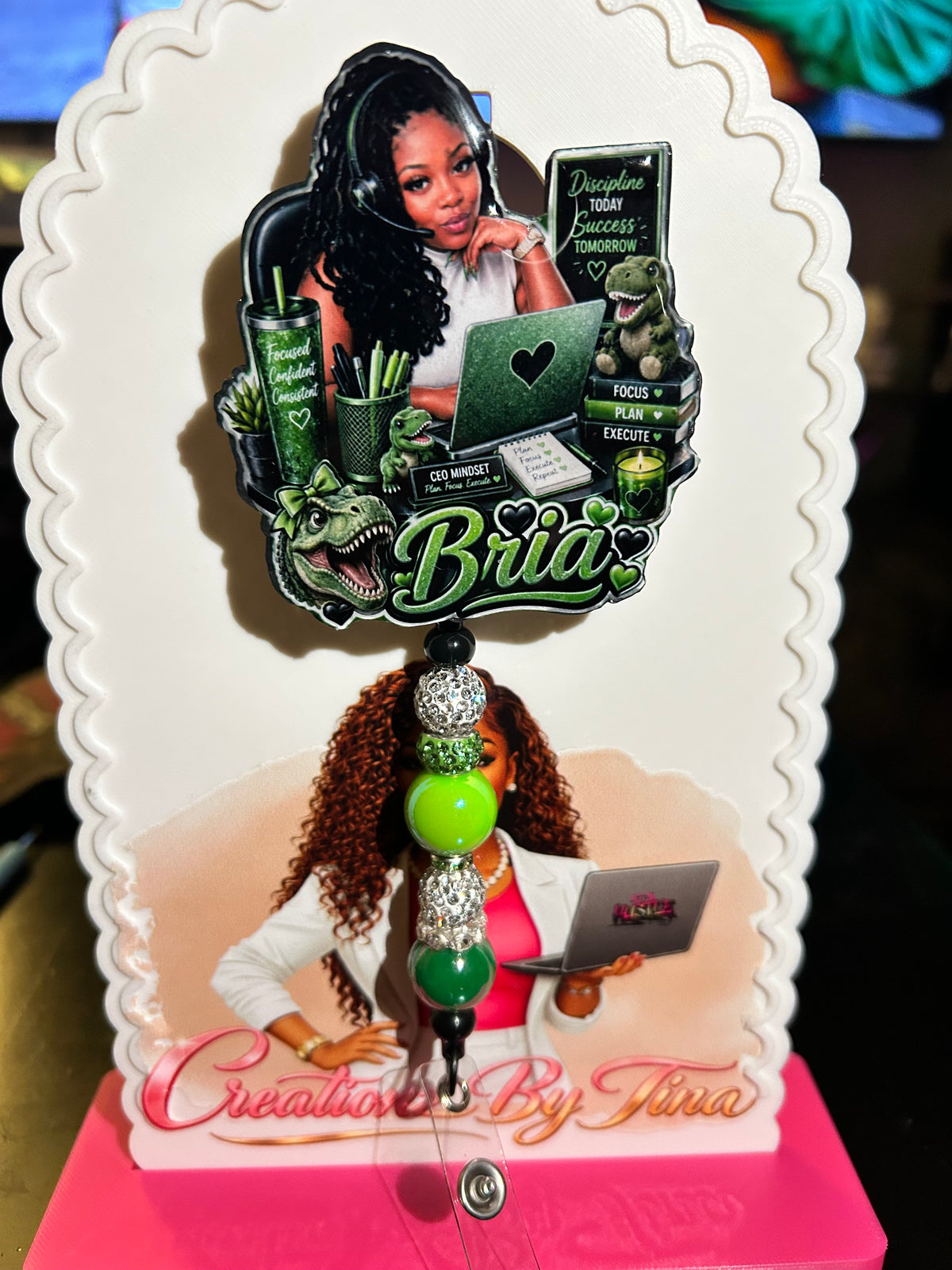 Custom Photo Badge Reel