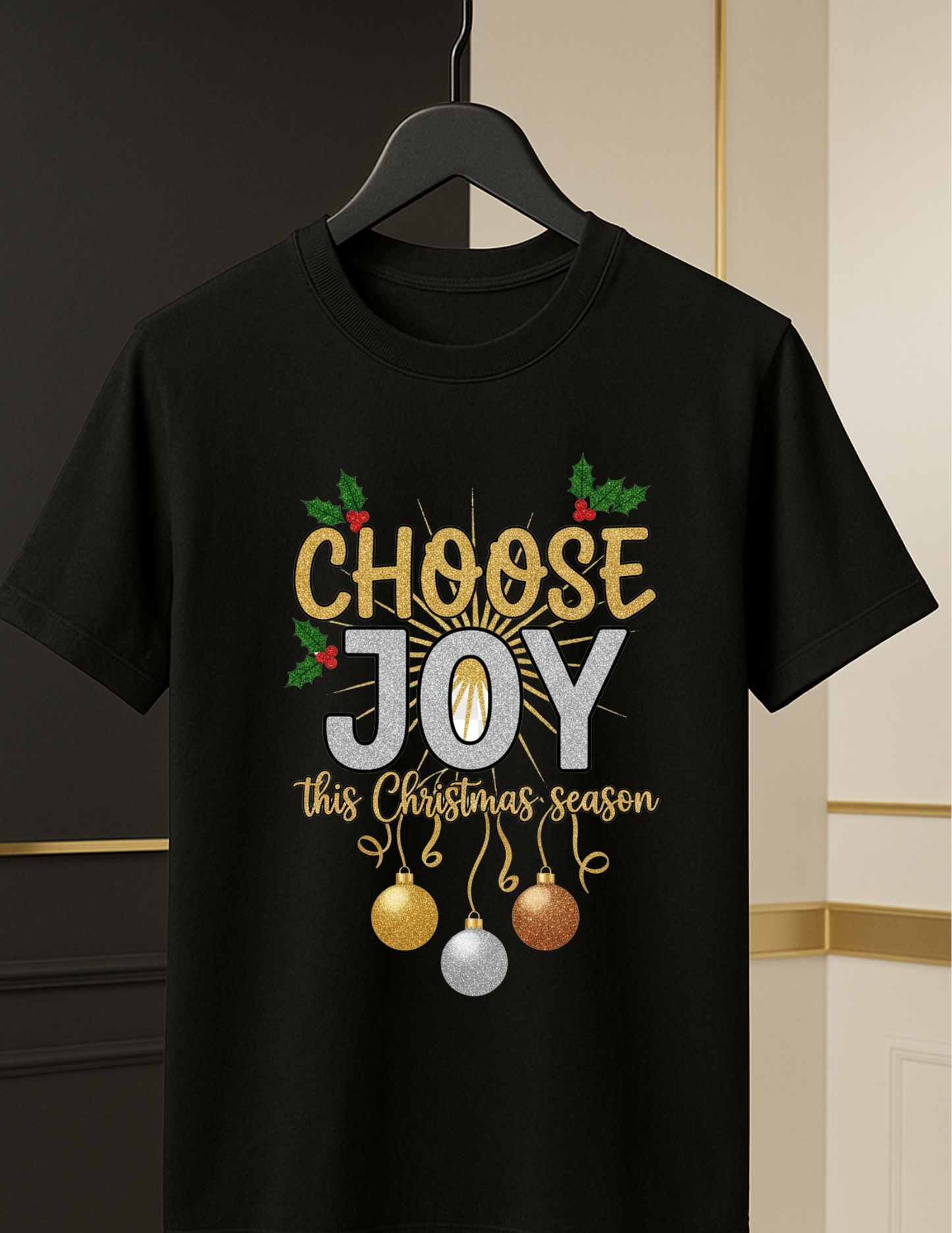 Choose Joy This Christmas Season Tee DTF Shirt
