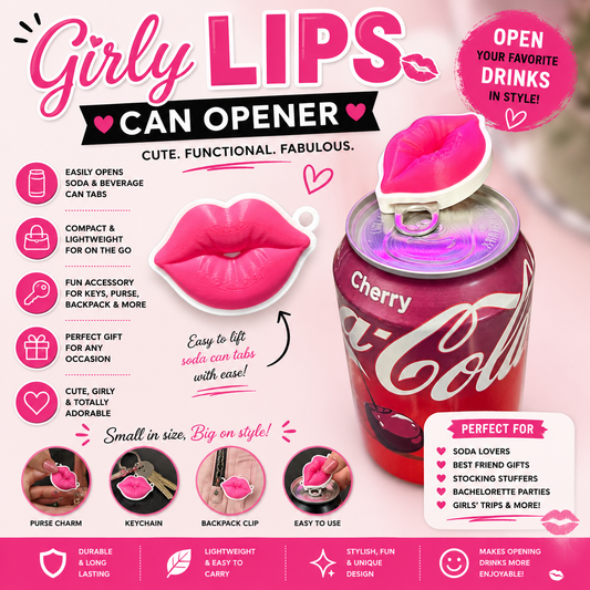 Girly Lips Can Opener