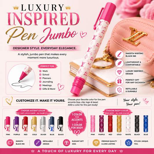 Jumbo Luxury Inspired Ink Pen