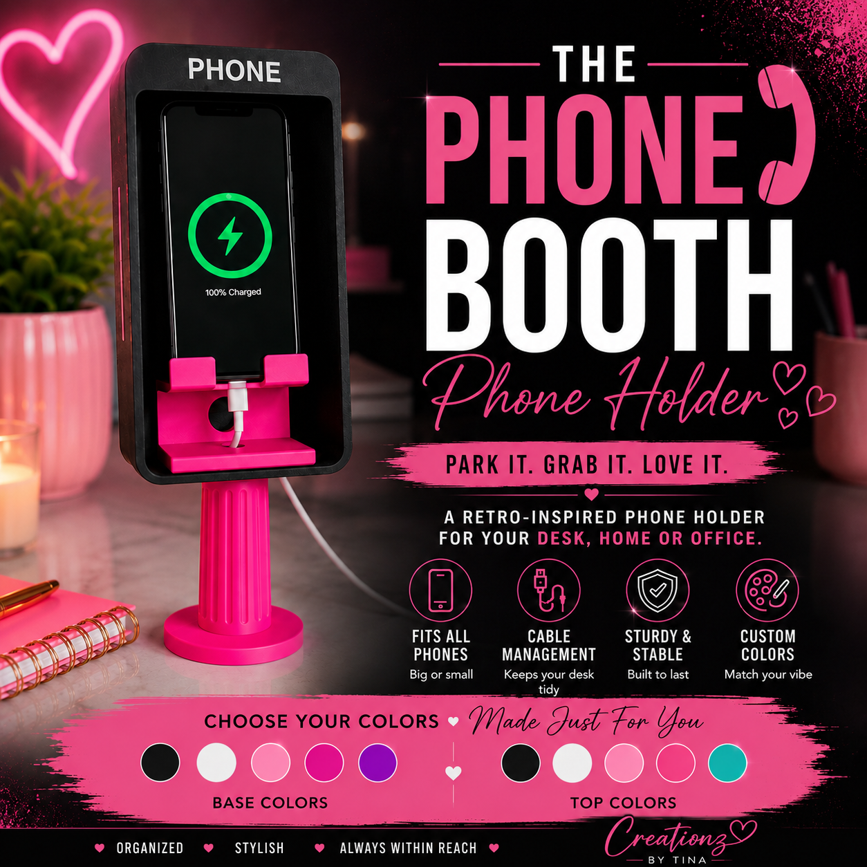 The Phone Booth Phone Holder
