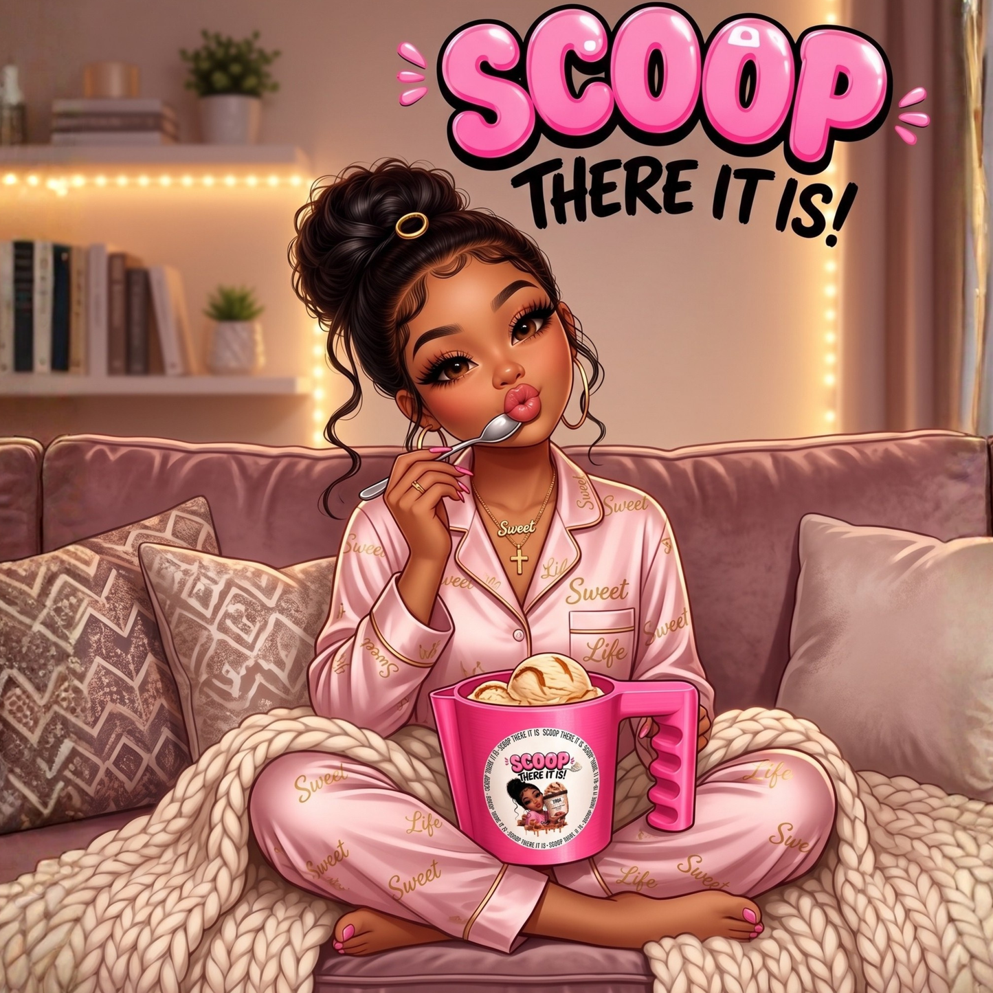 🍨 Scoop There It Is™ Ice Cream Pint Holder