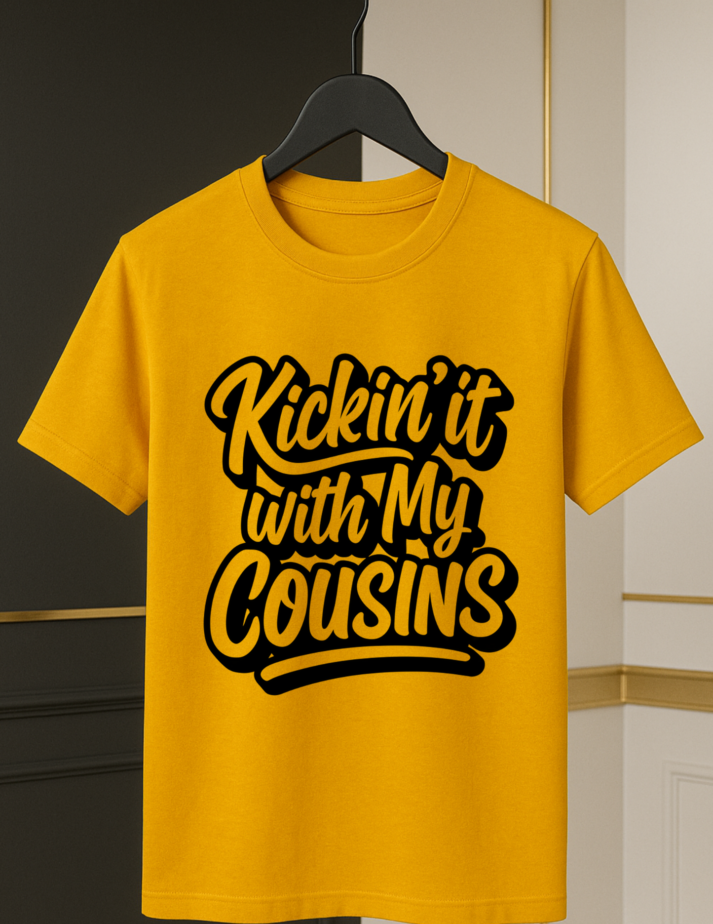 Kickin’ It With My Cousins Tee – Family Matching DTF Shirt