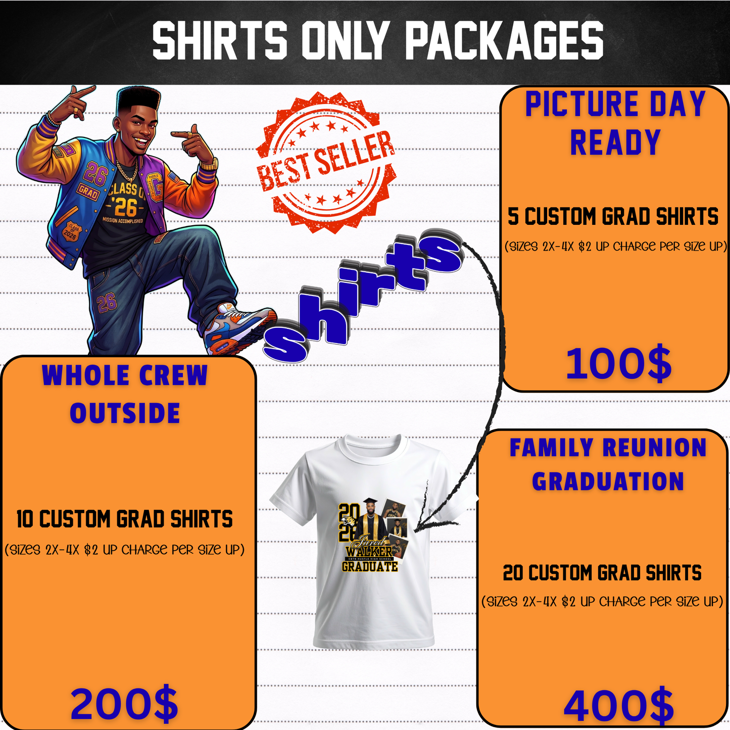 🎓 GRADUATION PACKAGE COLLECTION ,CUSTOM MADE JUST FOR YOUR GRAD 🎓