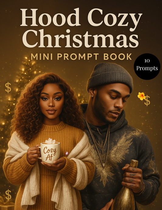 Hood Cozy Christmas Mini Prompt Book