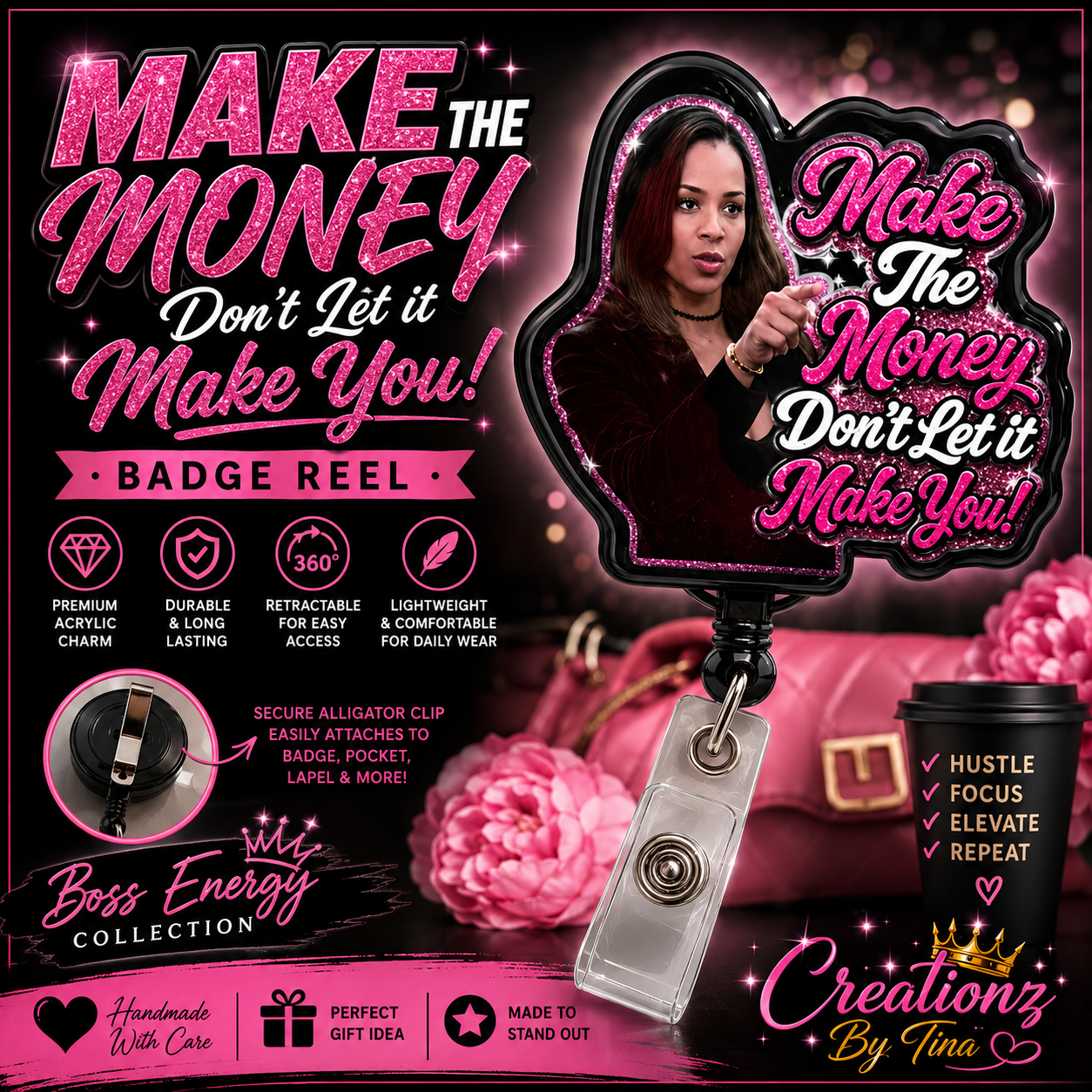 Make The Money, Don’t Let It Make You Badge Reel