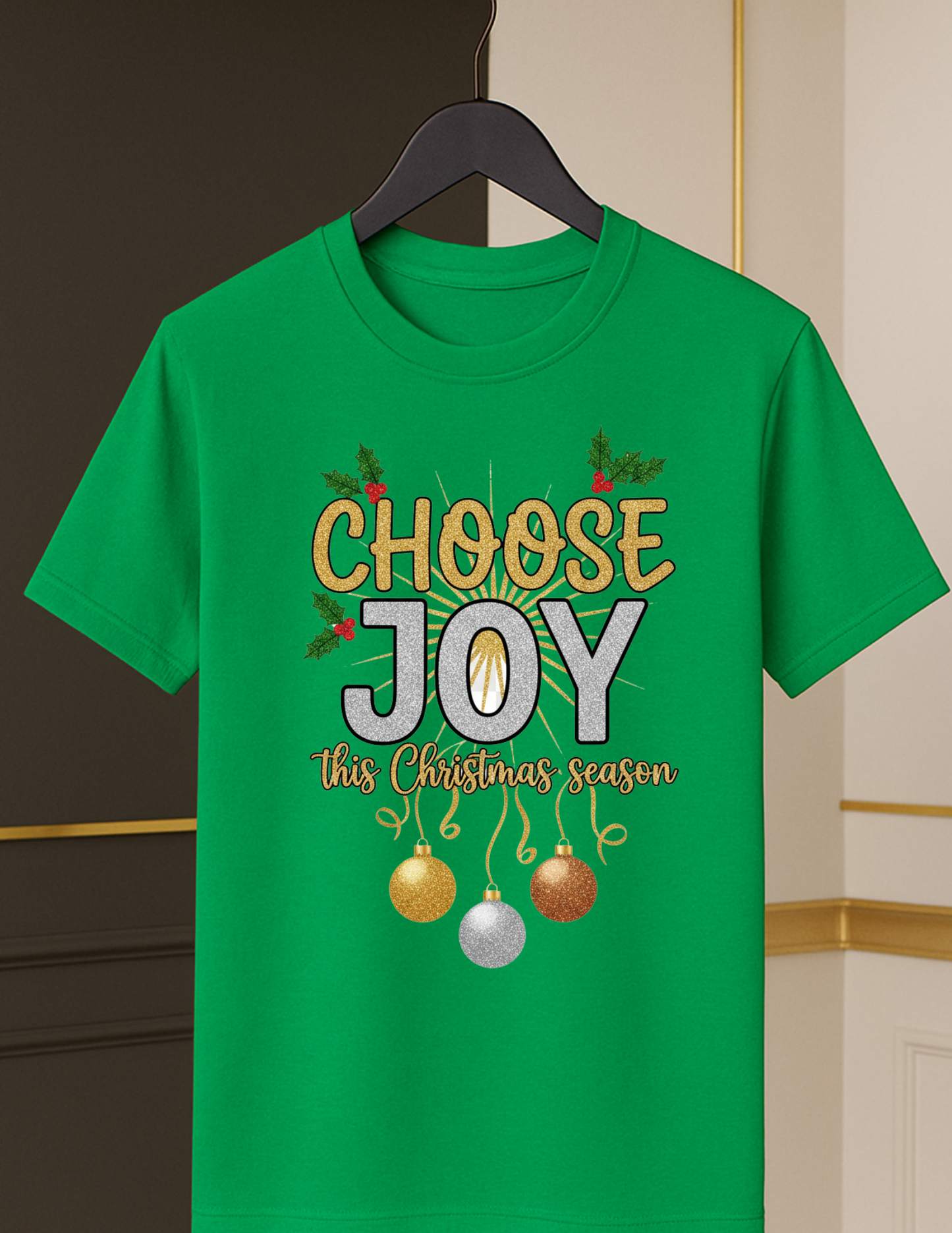 Choose Joy This Christmas Season Tee DTF Shirt