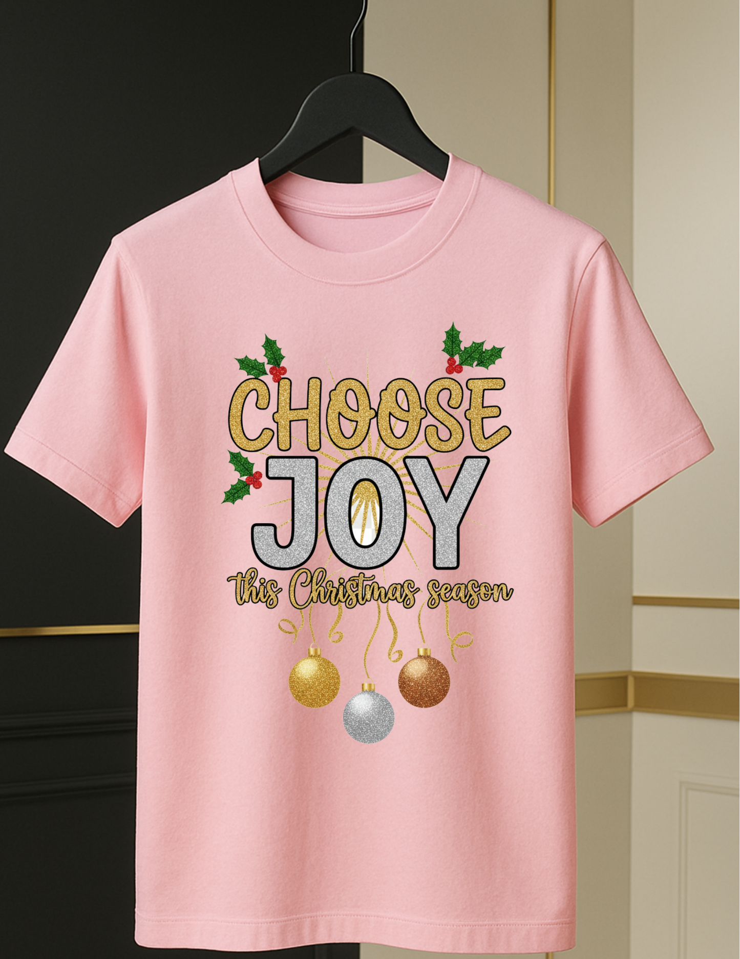 Choose Joy This Christmas Season Tee DTF Shirt