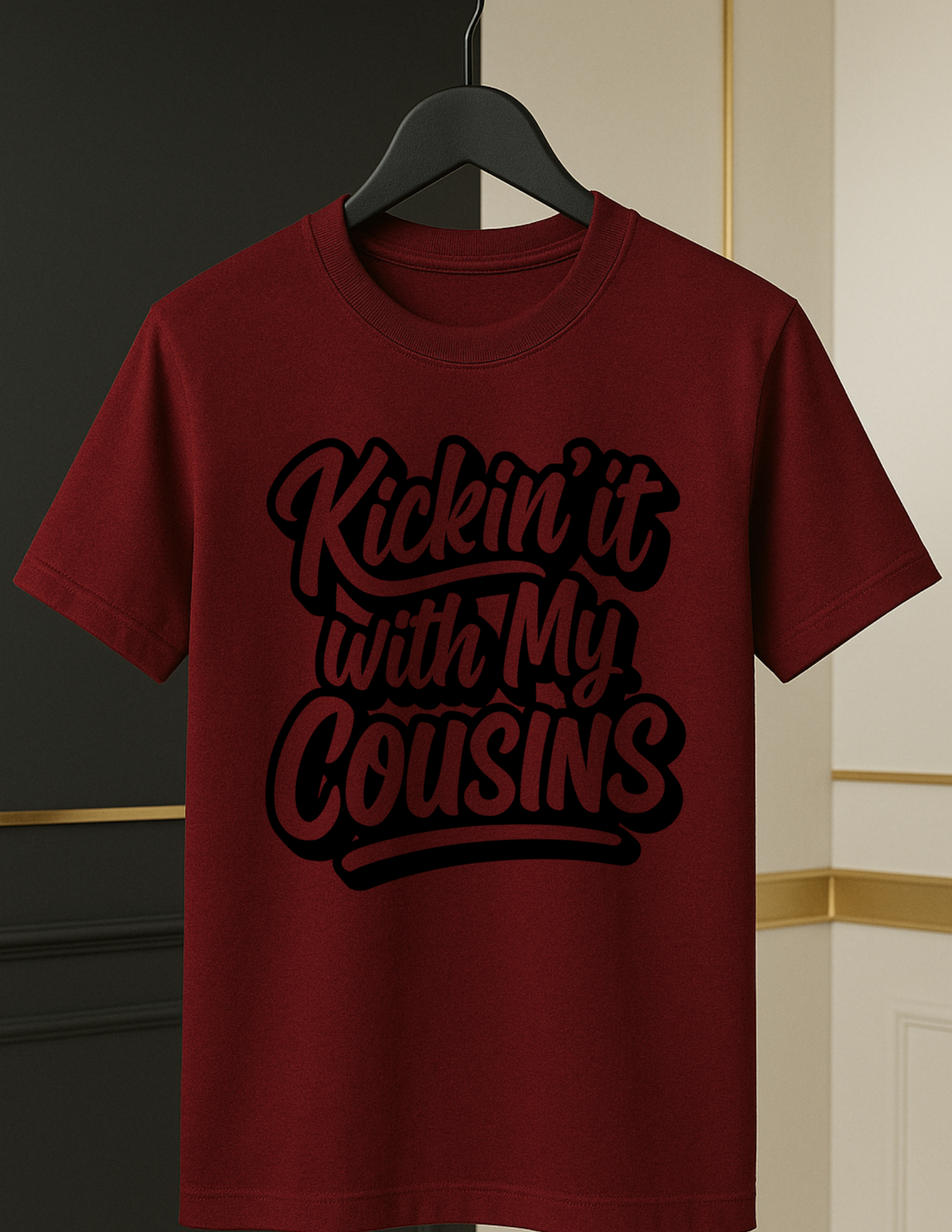 Kickin’ It With My Cousins Tee – Family Matching DTF Shirt