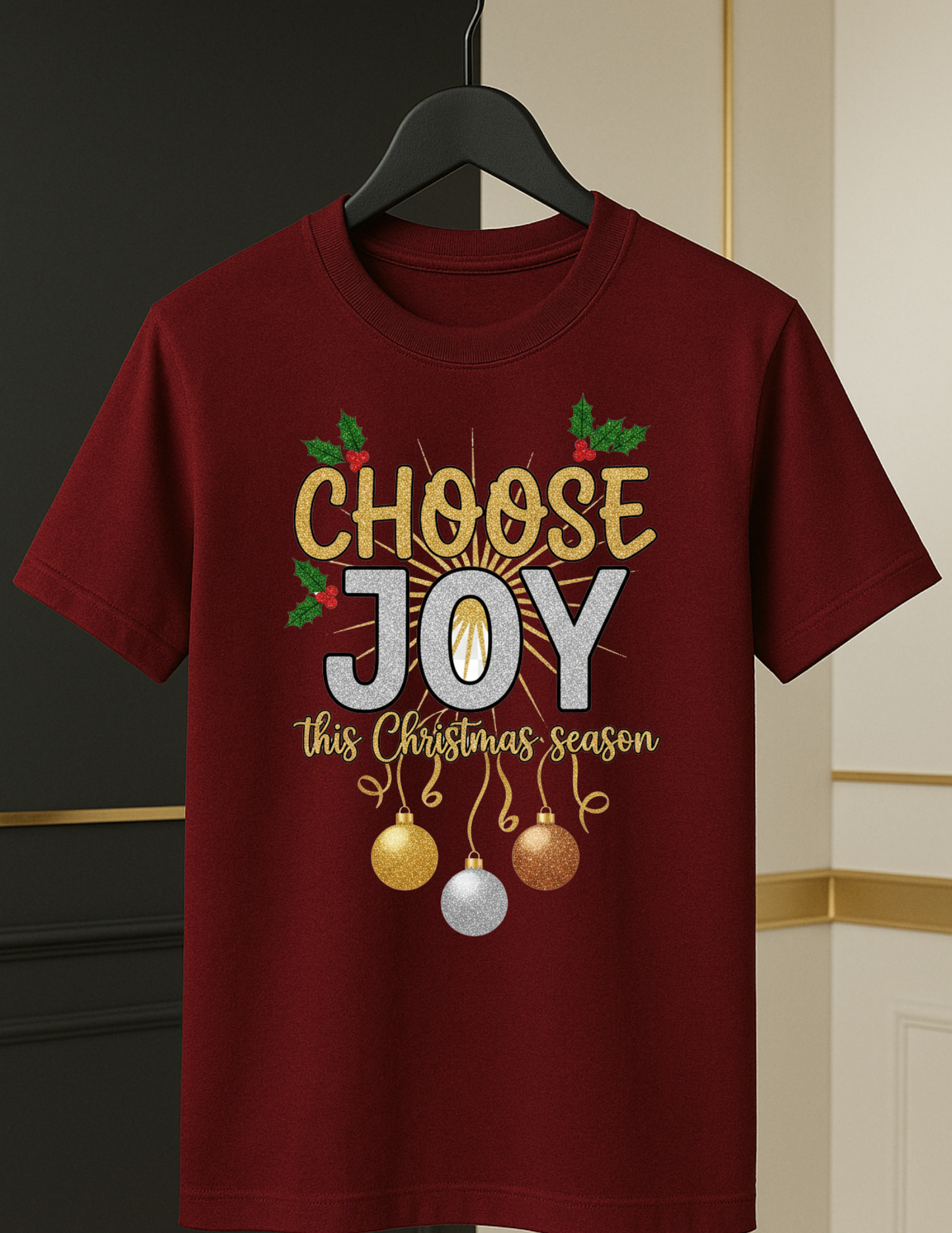 Choose Joy This Christmas Season Tee DTF Shirt