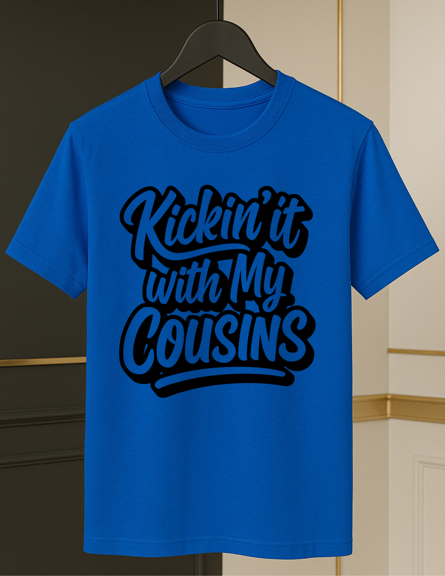 Kickin’ It With My Cousins Tee – Family Matching DTF Shirt