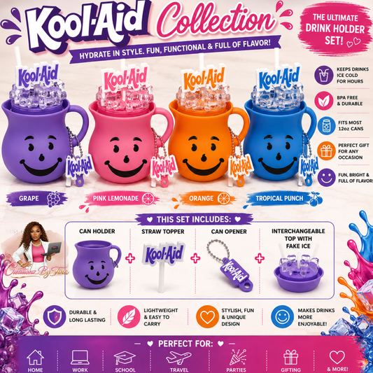 Kool-Aid (Inspired) Collection Can Holder