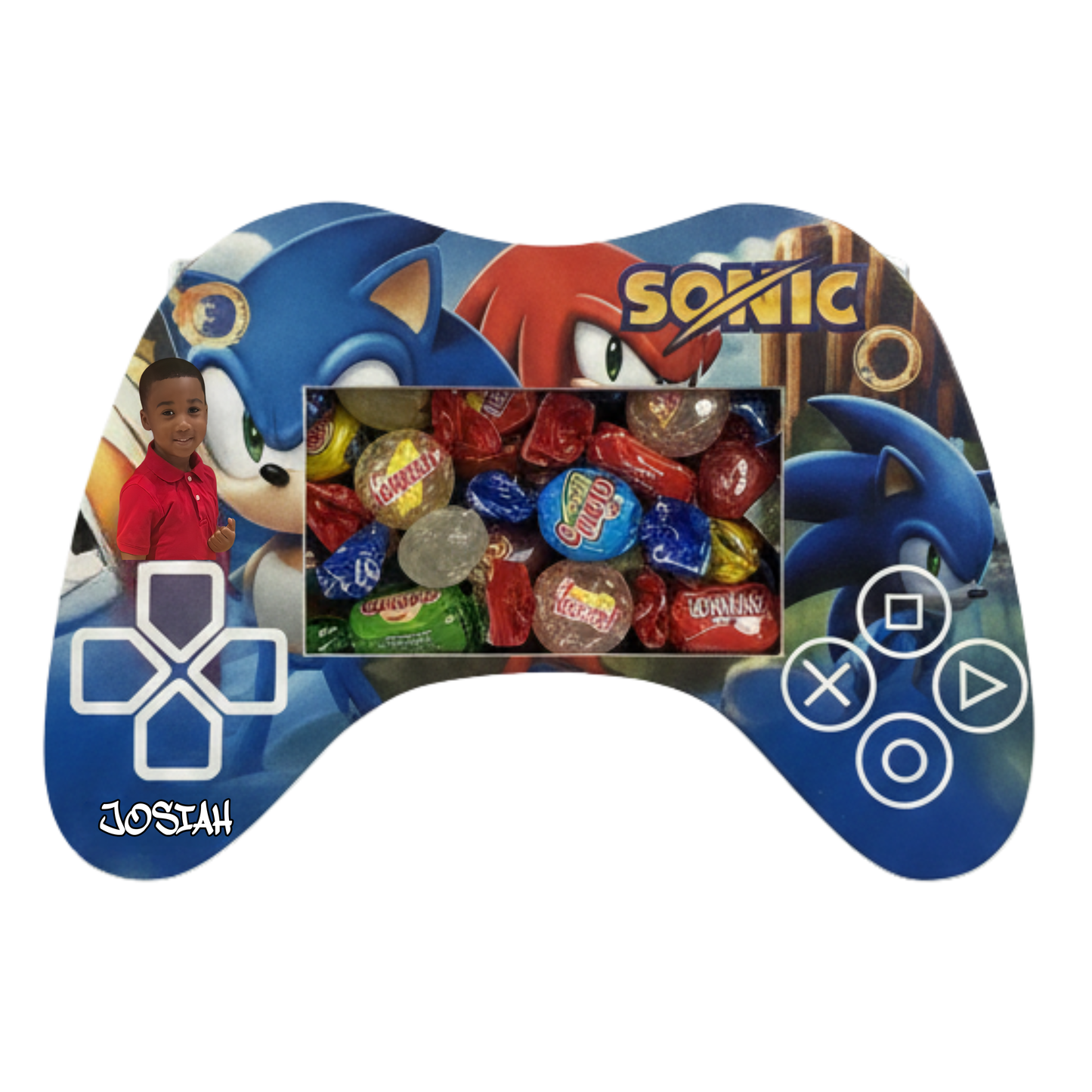 Sonic Game Controller Template | Digital Download