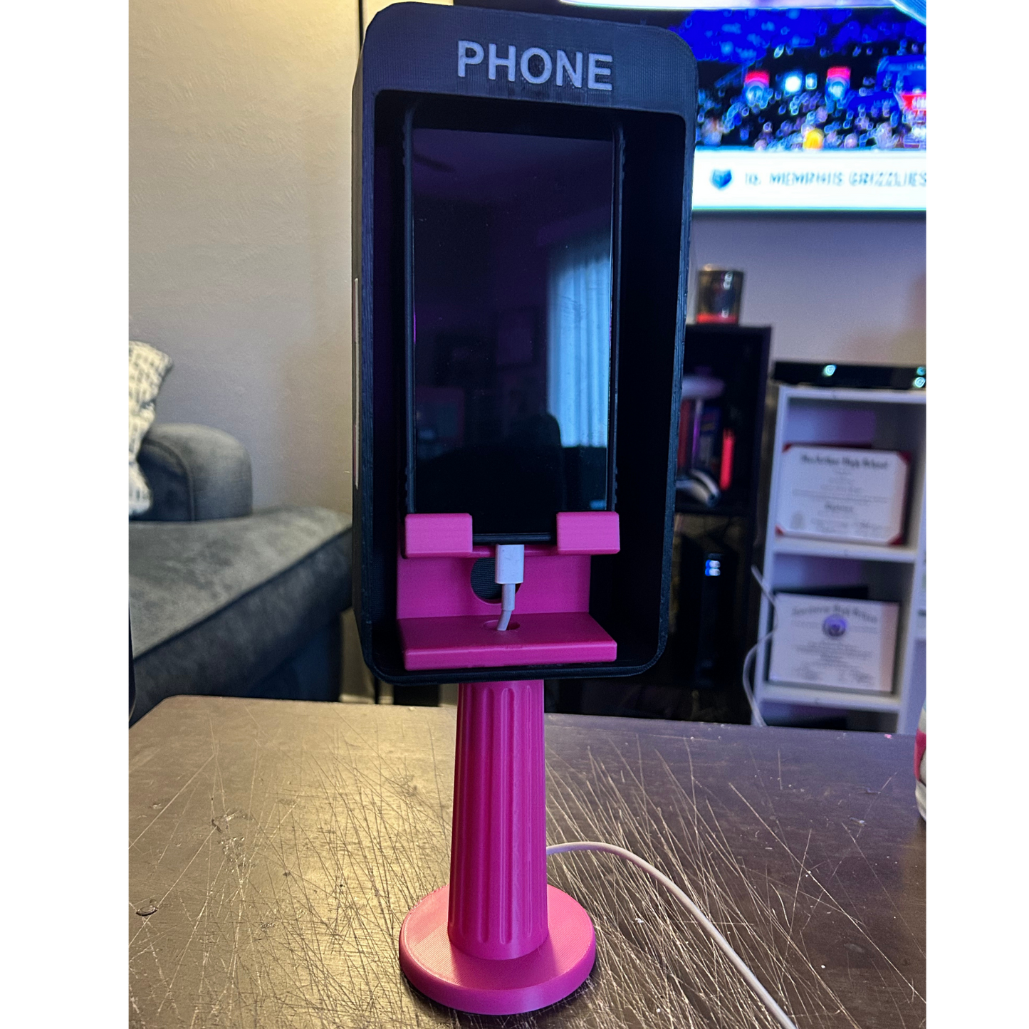The Phone Booth Phone Holder